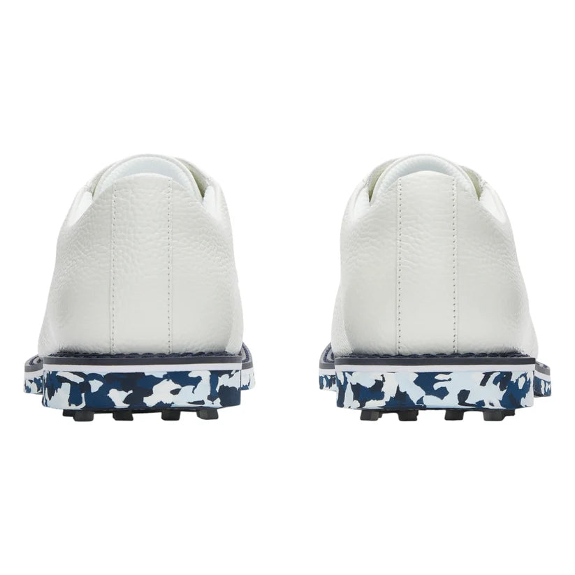 Brand New! G/Fore Men's Gallivanter Camo Sole Pebble Leather Golf Shoes: Snow/Twilight