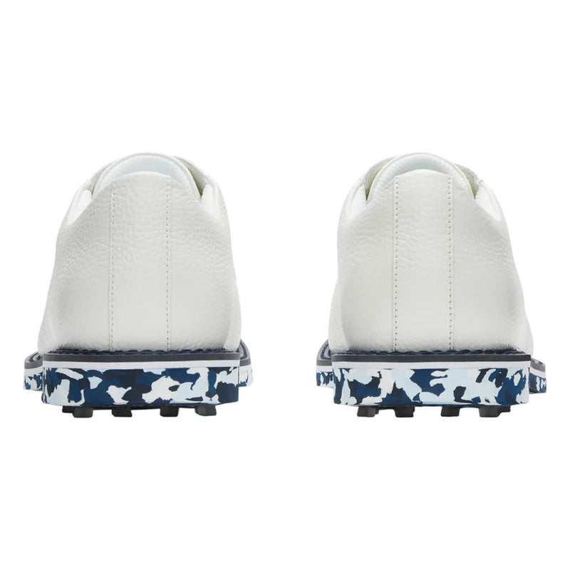Brand New! G/Fore Men's Gallivanter Camo Sole Pebble Leather Golf Shoes: Snow/Twilight