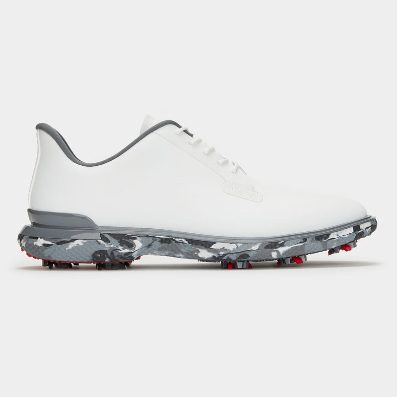 Brand New! G/Fore Men's Gallivan2r G/Lock TPU Camo Sole Golf Shoes: Snow/Charcoal Camo