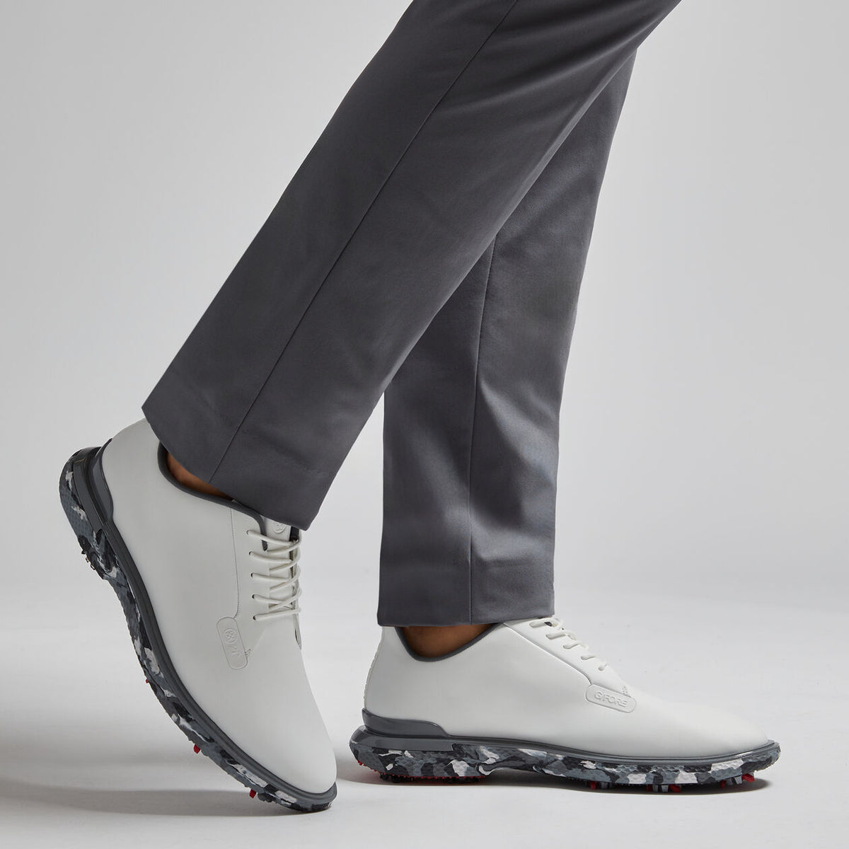 Brand New! G/Fore Men's Gallivan2r G/Lock TPU Camo Sole Golf Shoes: Snow/Charcoal Camo