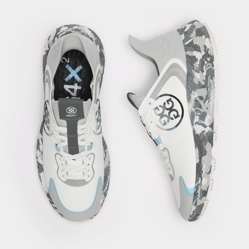 Brand New! G/Fore Men's MG4X2 Camo Sole Hybrid Golf Cross Tainer: Grey Camo/ Powder