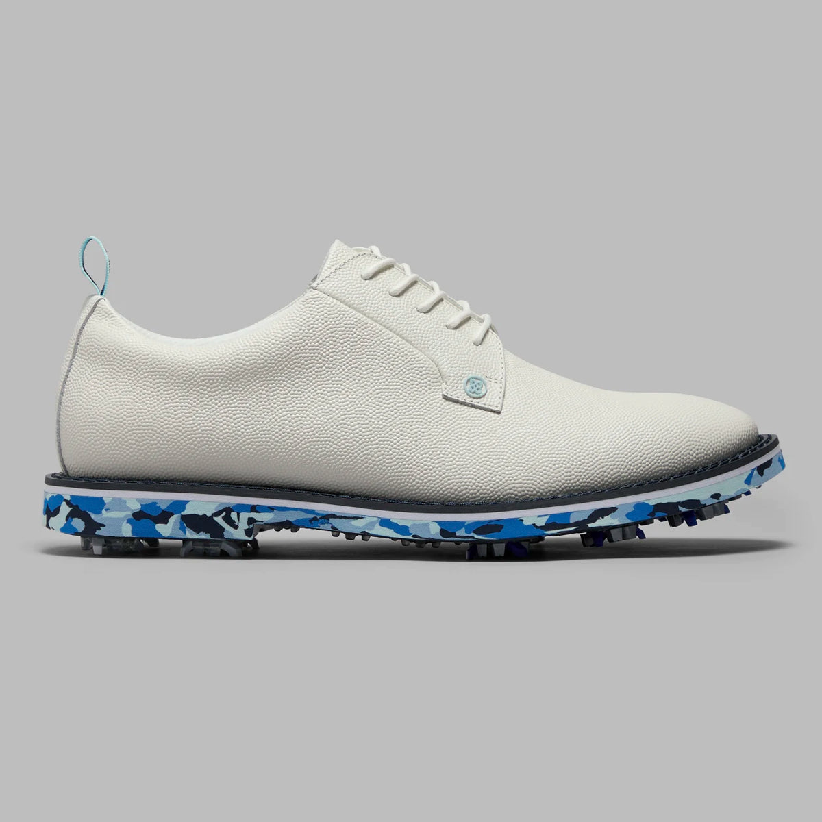 Brand New! G/FORE Gallivanter G/Lock Leather Camo Sole Golf Shoes : Snow