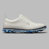 Brand New! G/FORE Gallivanter G/Lock Leather Camo Sole Golf Shoes : Snow