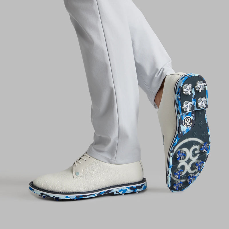 Brand New! G/FORE Gallivanter G/LOCK Leather Camo Sole Golf Shoes : Snow