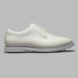 Brand New! G/Fore Men's Gallivanter Tuxedo Stripe Leather Golf Shoes: Snow/Nimbus