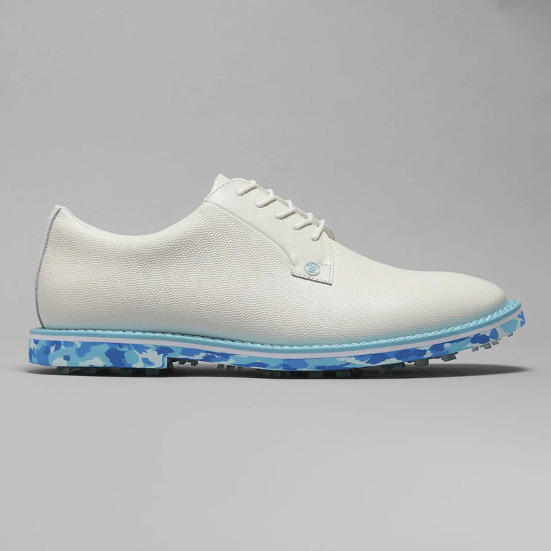 Brand New! G/Fore Men's Gallivanter Camo Sole Leather Golf Shoes: Snow/Mosaic