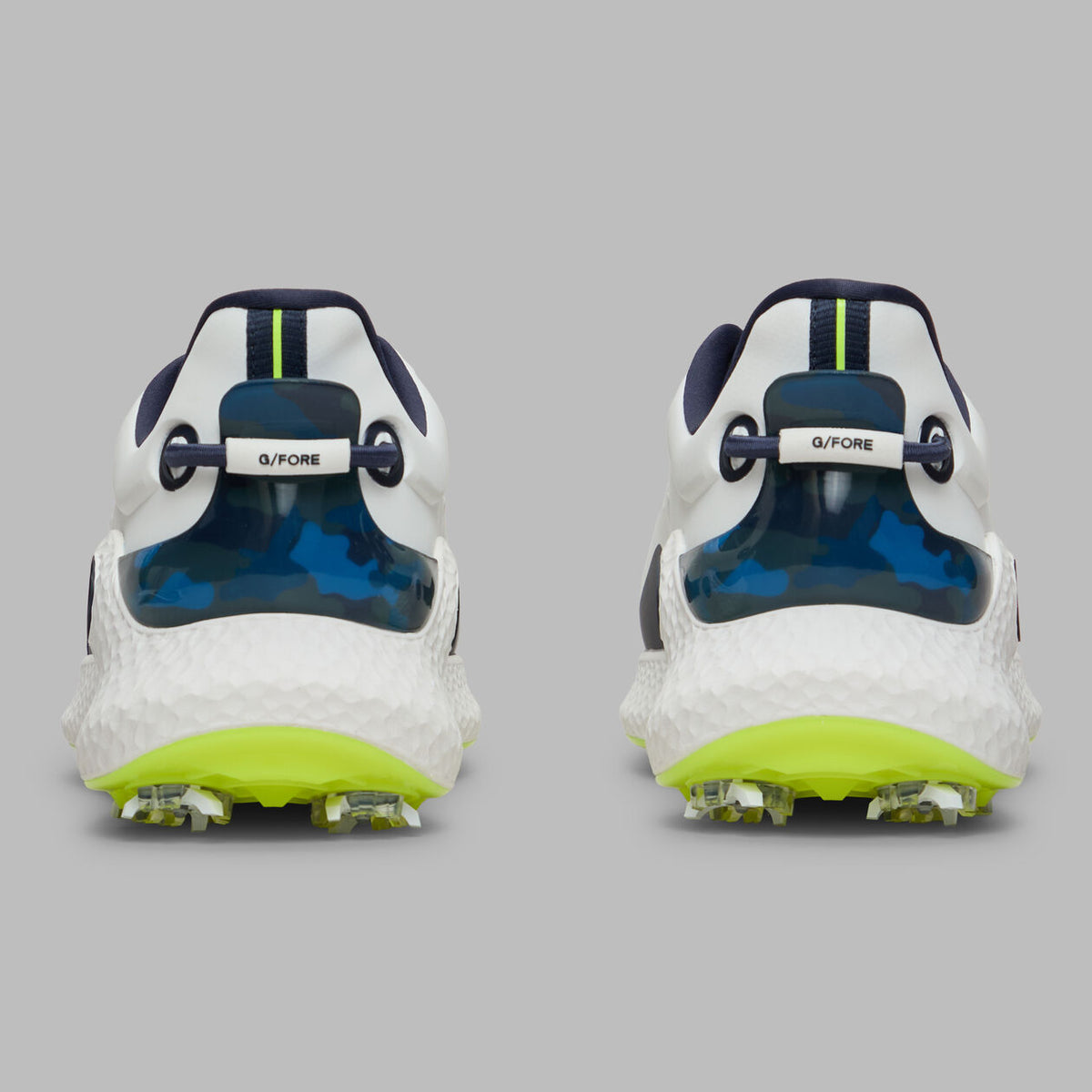 Brand New! G/Fore Men's MG4+ O2 G/Lock Golf Shoes: Snow/Twilight
