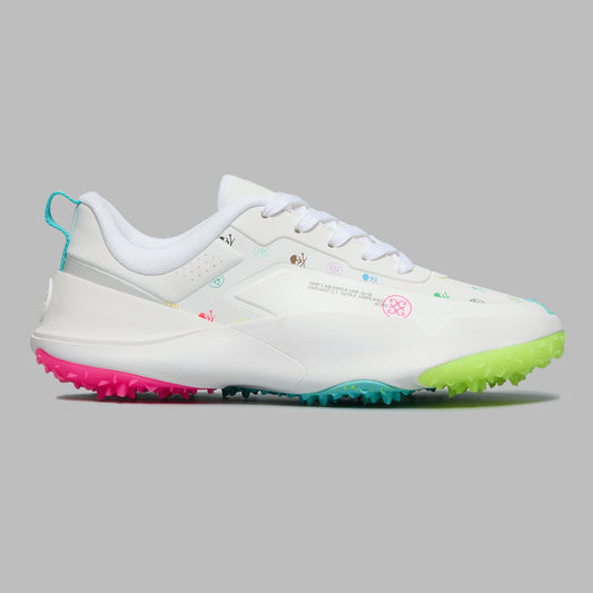 2025 G/Fore Men's Ltd Release G/18 Icon Golf Shoes: Snow/Multi