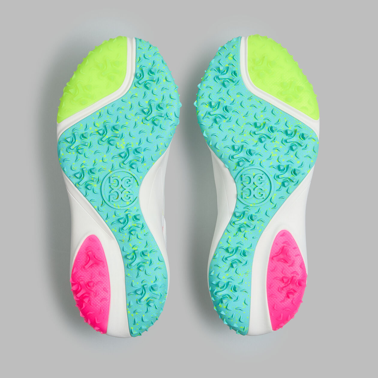 2025 G/Fore Men's Ltd Release G/18 Icon Golf Shoes: Snow/Multi