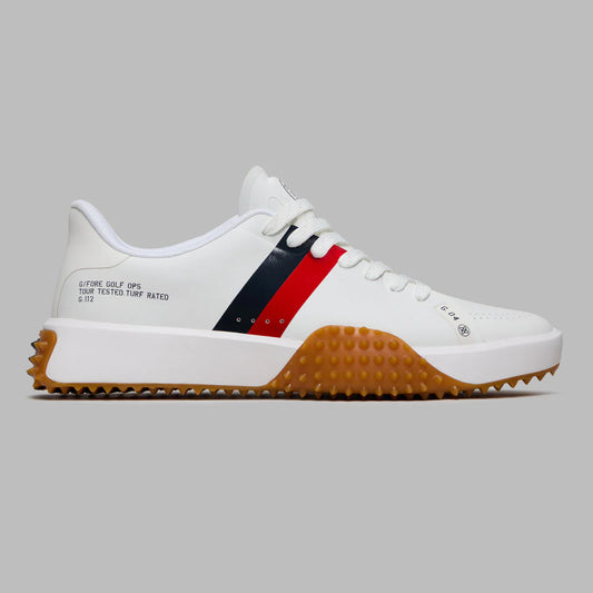 Brand New! G/Fore Men's G.112 Stripe Golf Shoes: Snow/Multi