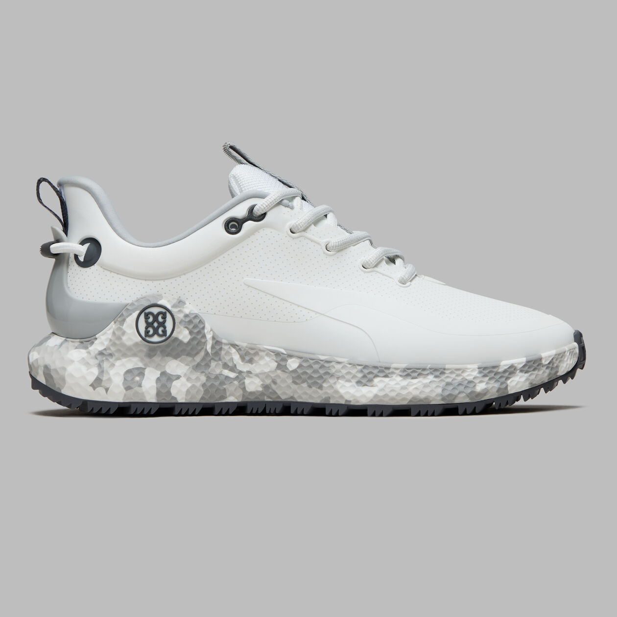 Brand New! G/Fore Men's MG4+ O2 Perforated Golf Shoes: Snow/Nimbus