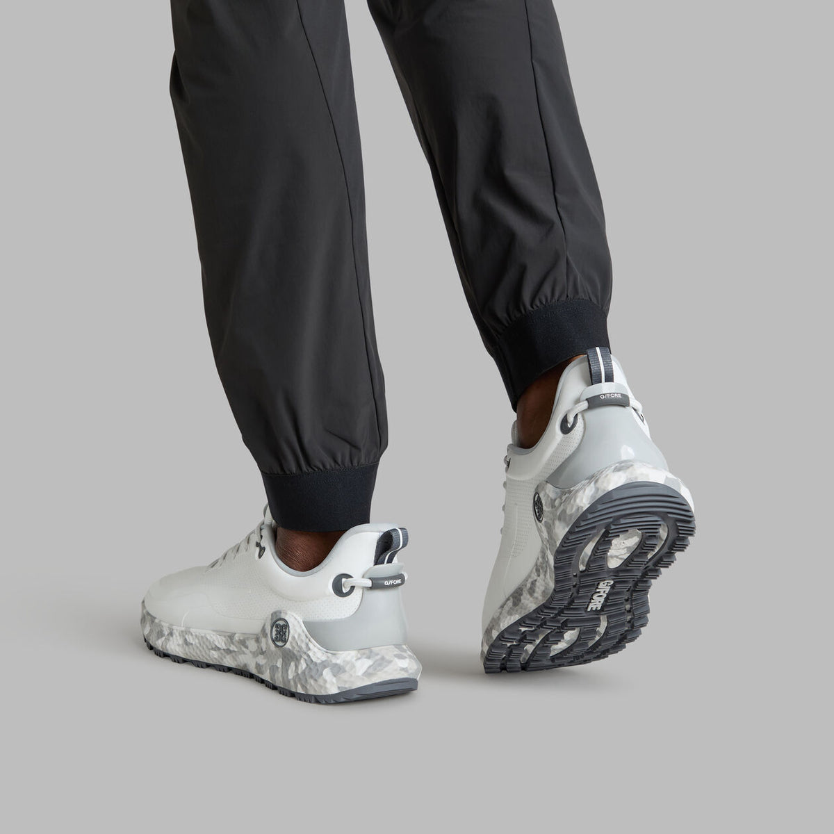 Brand New! G/Fore Men's MG4+ O2 Perforated Golf Shoes: Snow/Nimbus