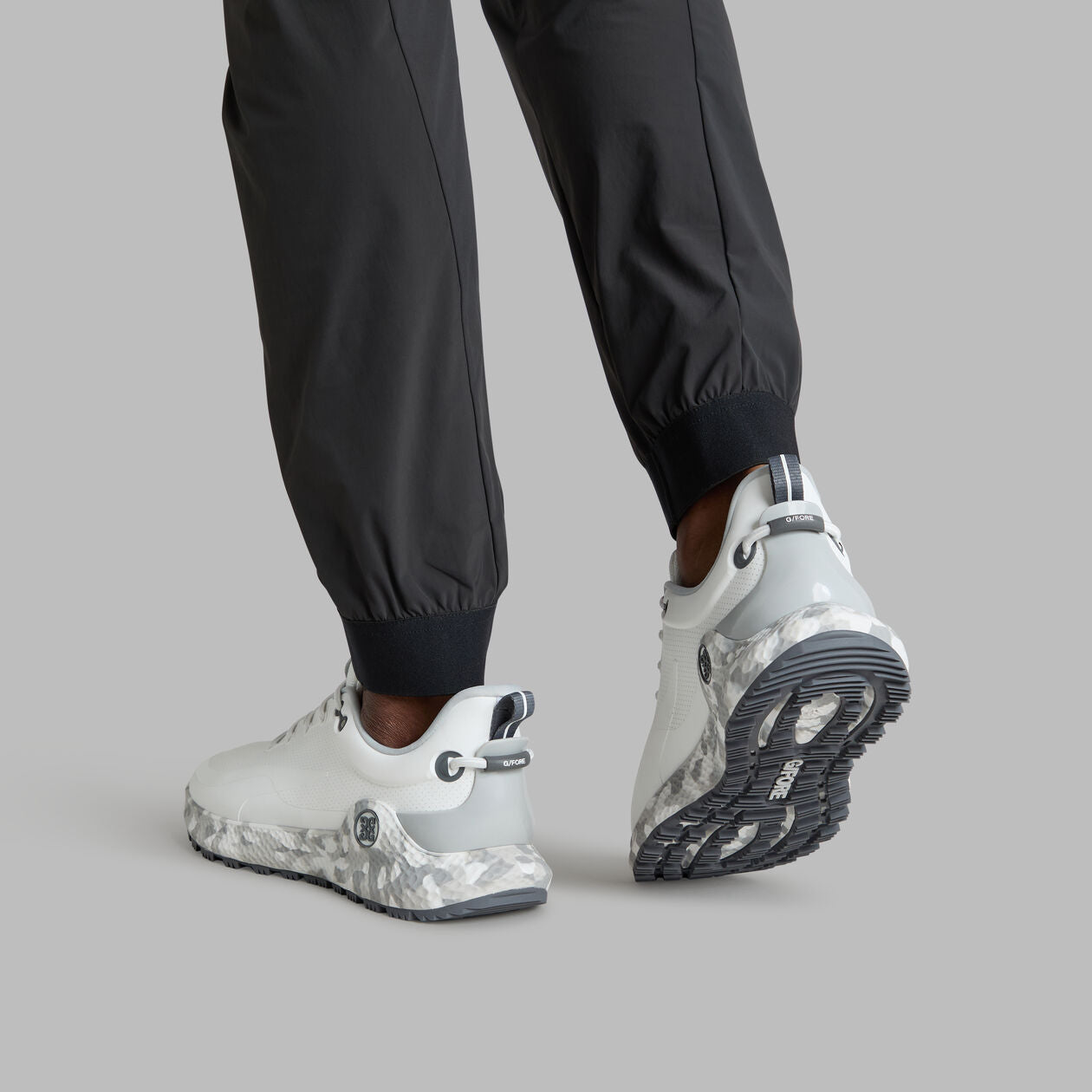 Brand New! G/Fore Men's MG4+ O2 Perforated Golf Shoes: Snow/Nimbus