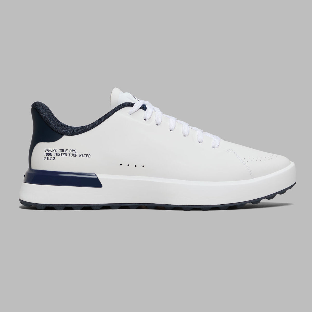 2026 G/Fore Men's G.112 Golf Shoes: Snow/Twilight
