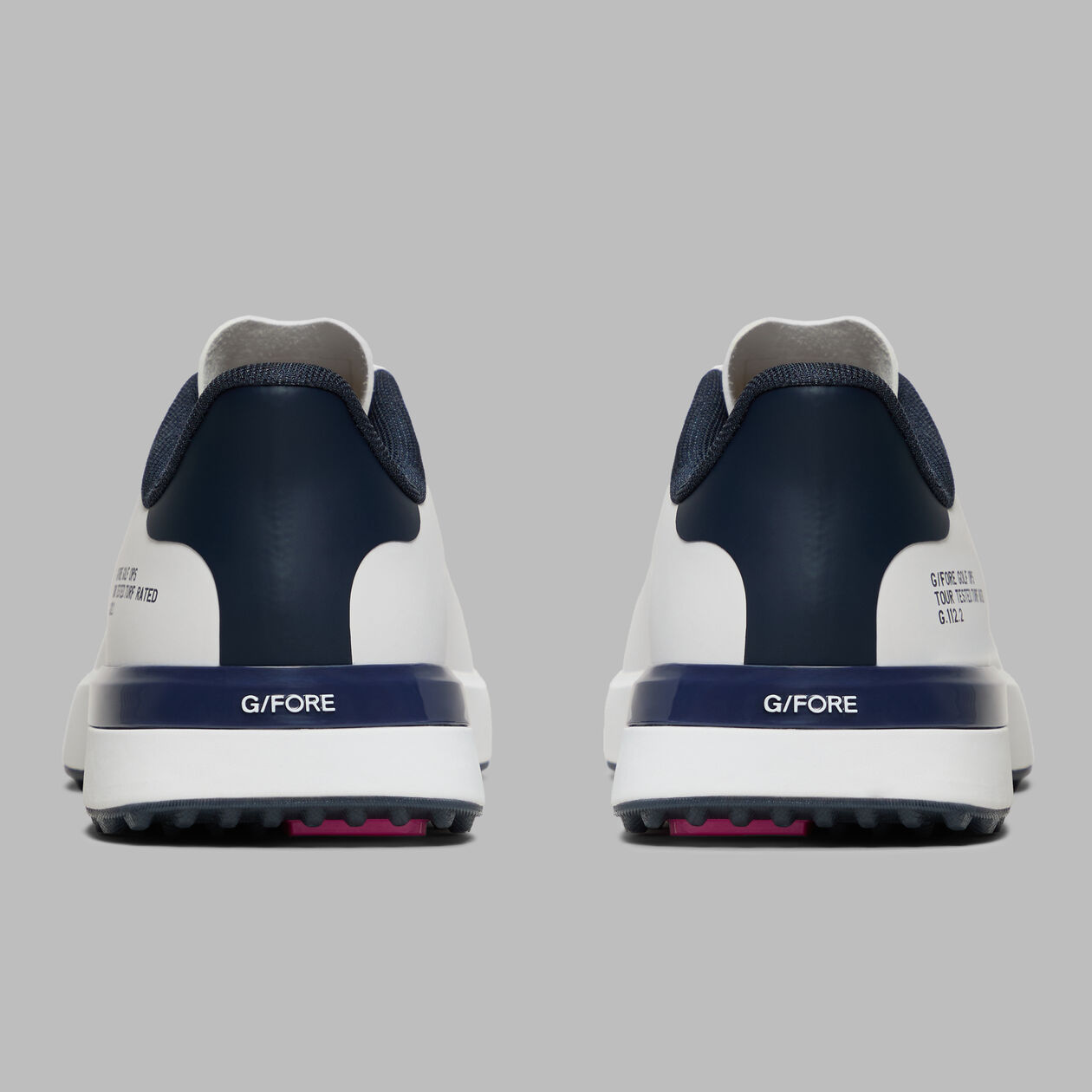 2026 G/Fore Men's G.112 Golf Shoes: Snow/Twilight