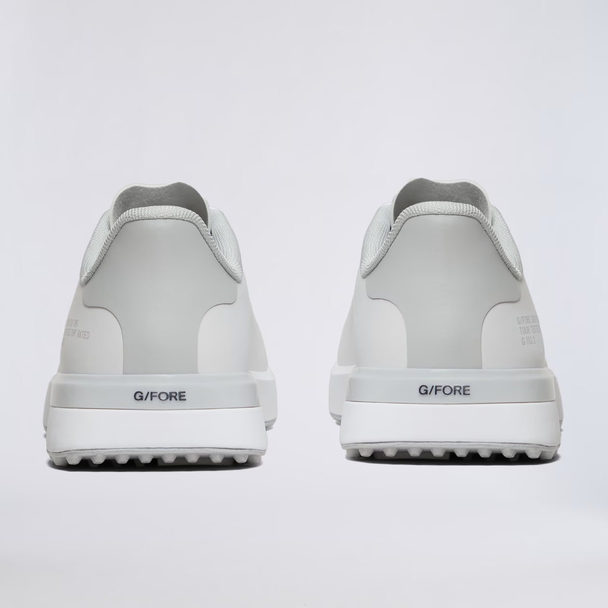 2026 G/Fore Men's G.112 Golf Shoes: Snow/Nimbus (Wide Fit)
