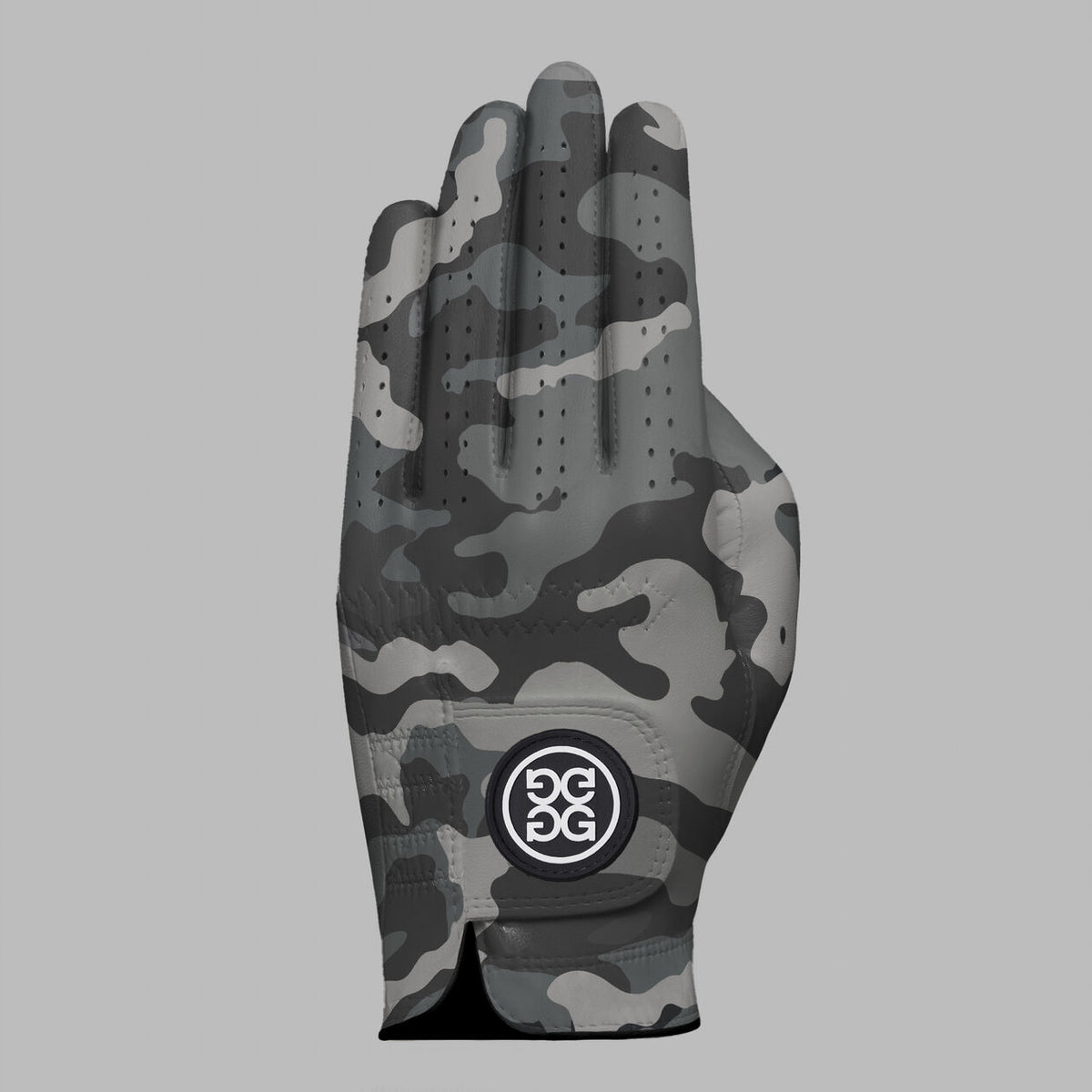 Brand New! G/Fore Men's Signature Camo Golf Gloves: Charcoal Camo, Left Hand Only