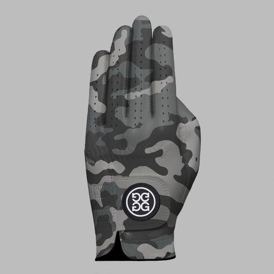 Brand New! G/Fore Men's Signature Camo Golf Gloves: Charcoal Camo, Left Hand Only