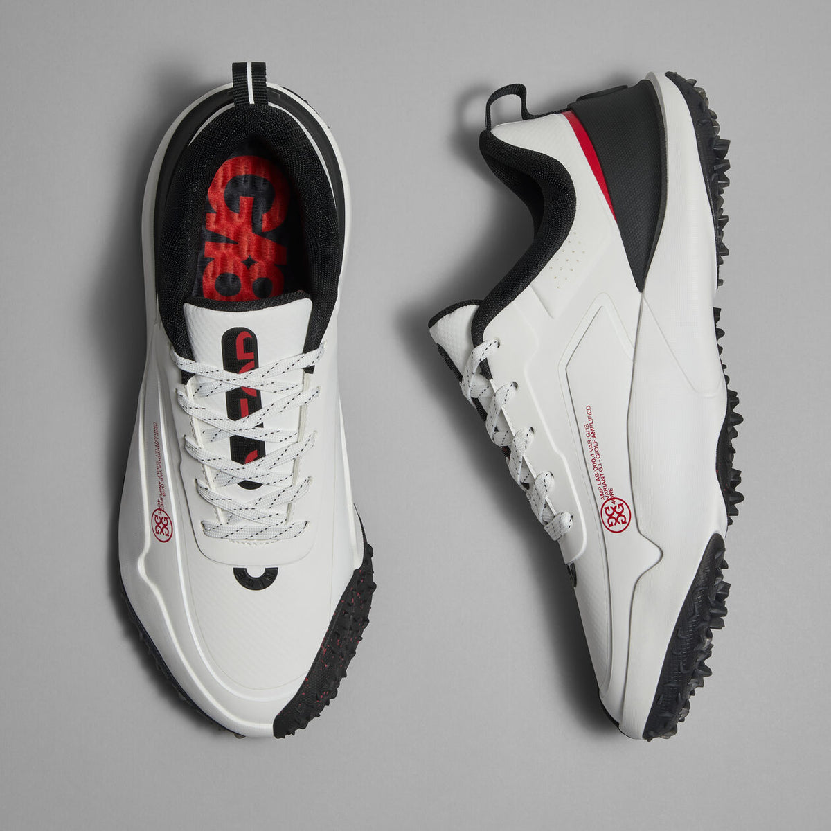 Brand New! G/Fore Men's G/18 Golf Shoes: Snow/Onyx
