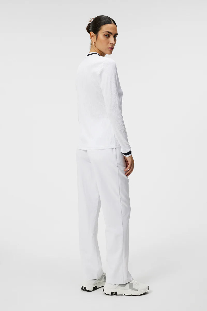 Brand New! J. Lindeberg Women's Leonor Mid Layer: White