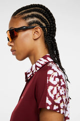 Brand New! J.Lindeberg Women's Cara Polo:  Cabernet