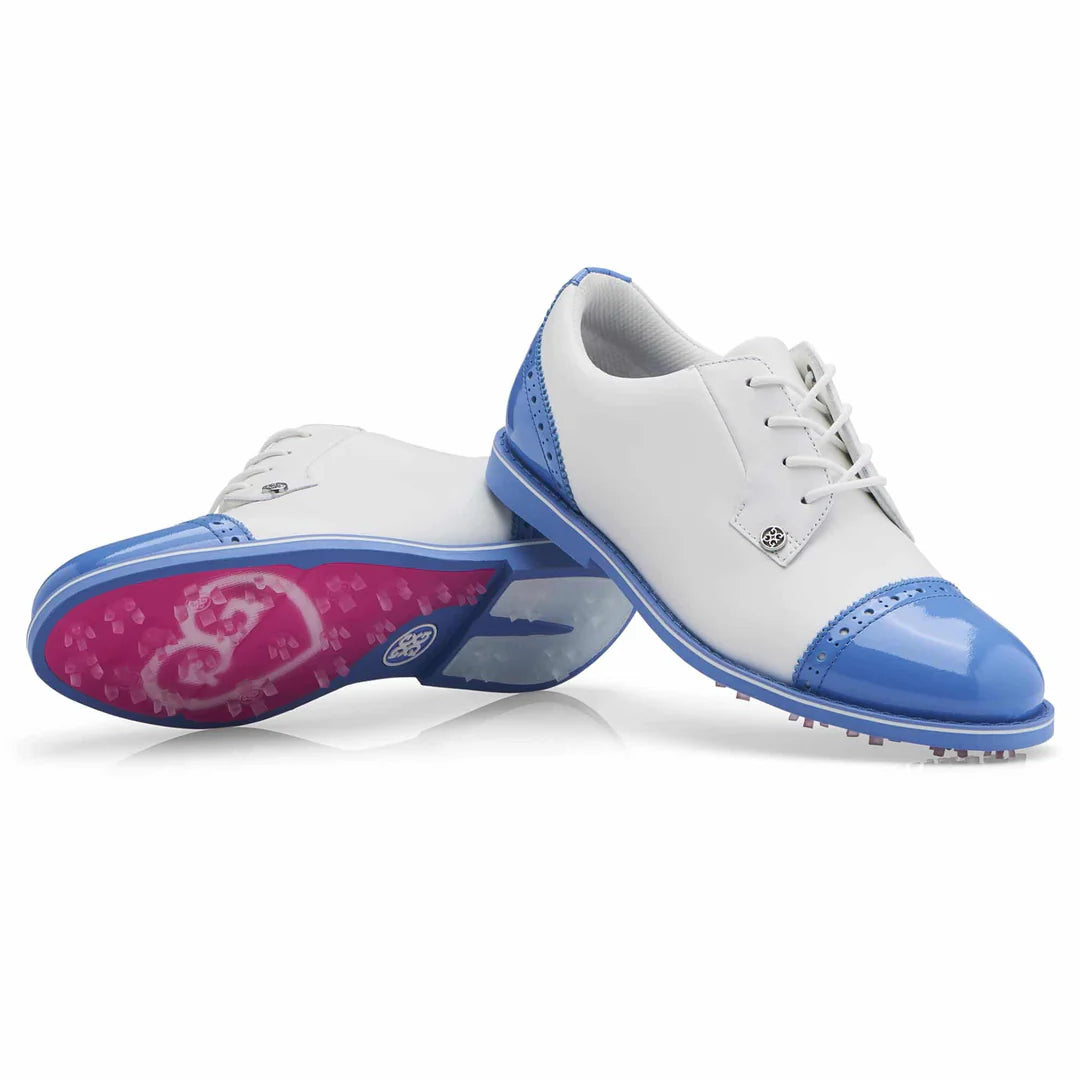 G/Fore Women's Cap Toe Gallivanter Golf Shoes - Sonw/Vista