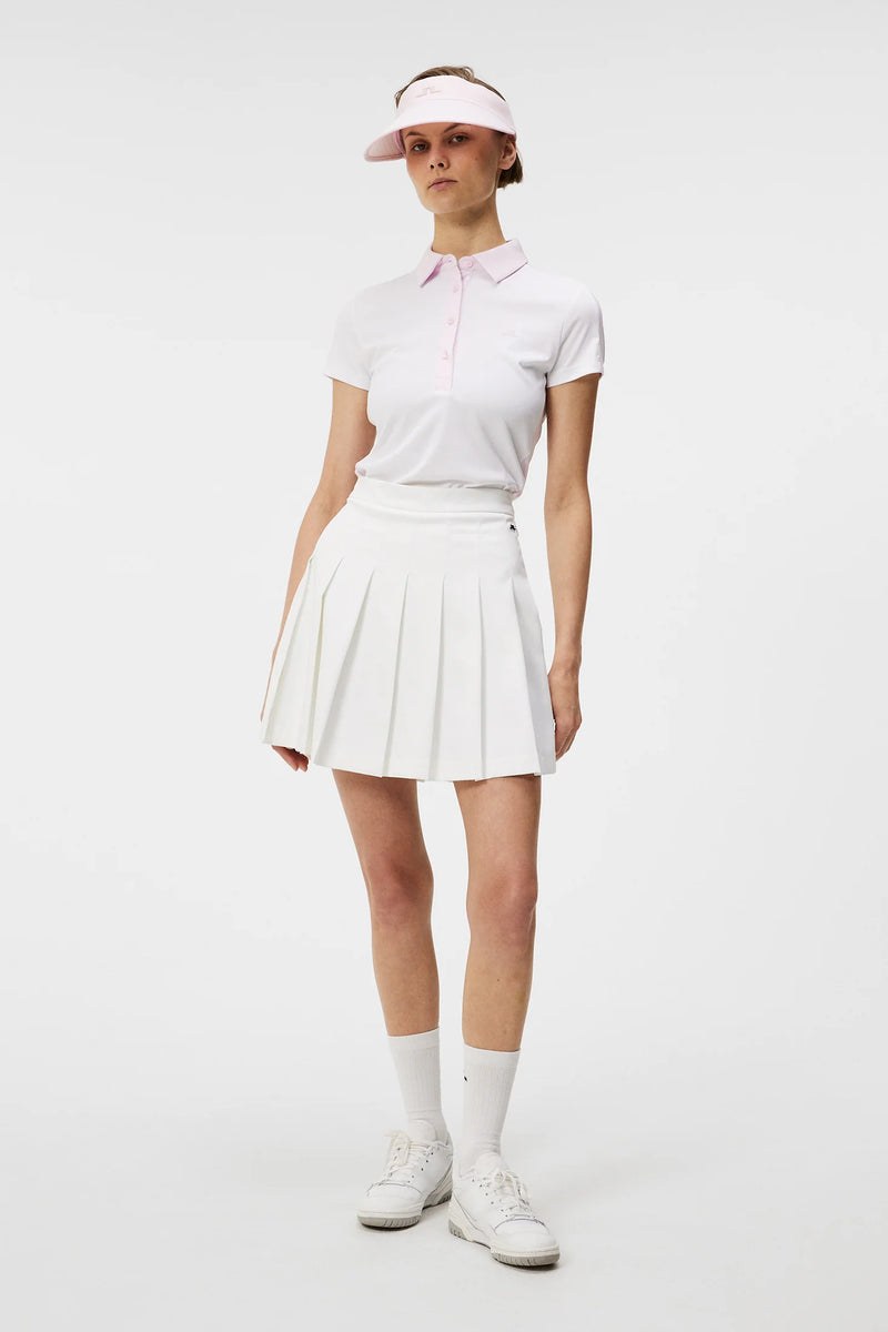 Brand New! J.Lindebergb Women's Jada Polo: White