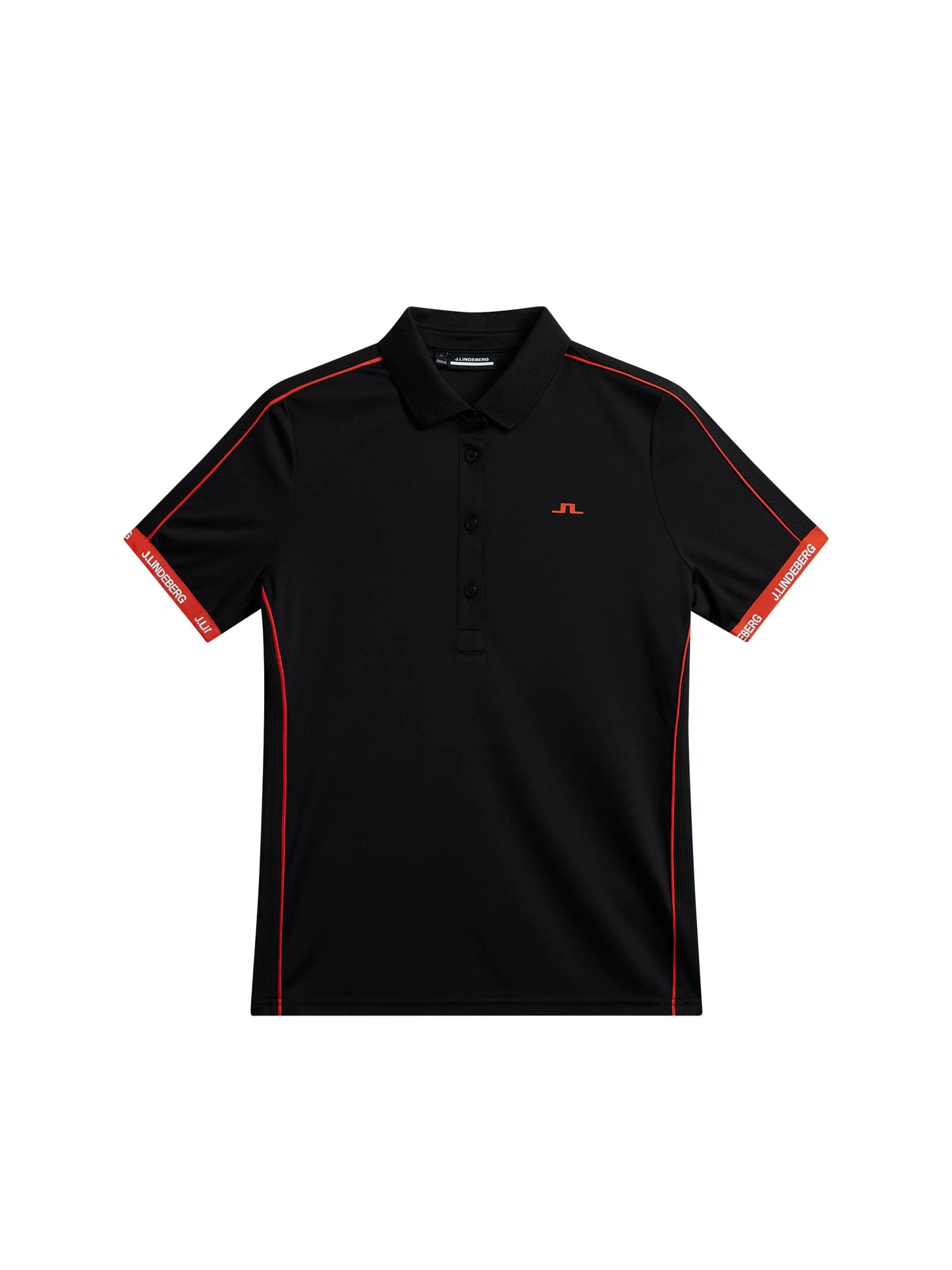 2024 J.Lindebergb Women's Demi Polo: Black