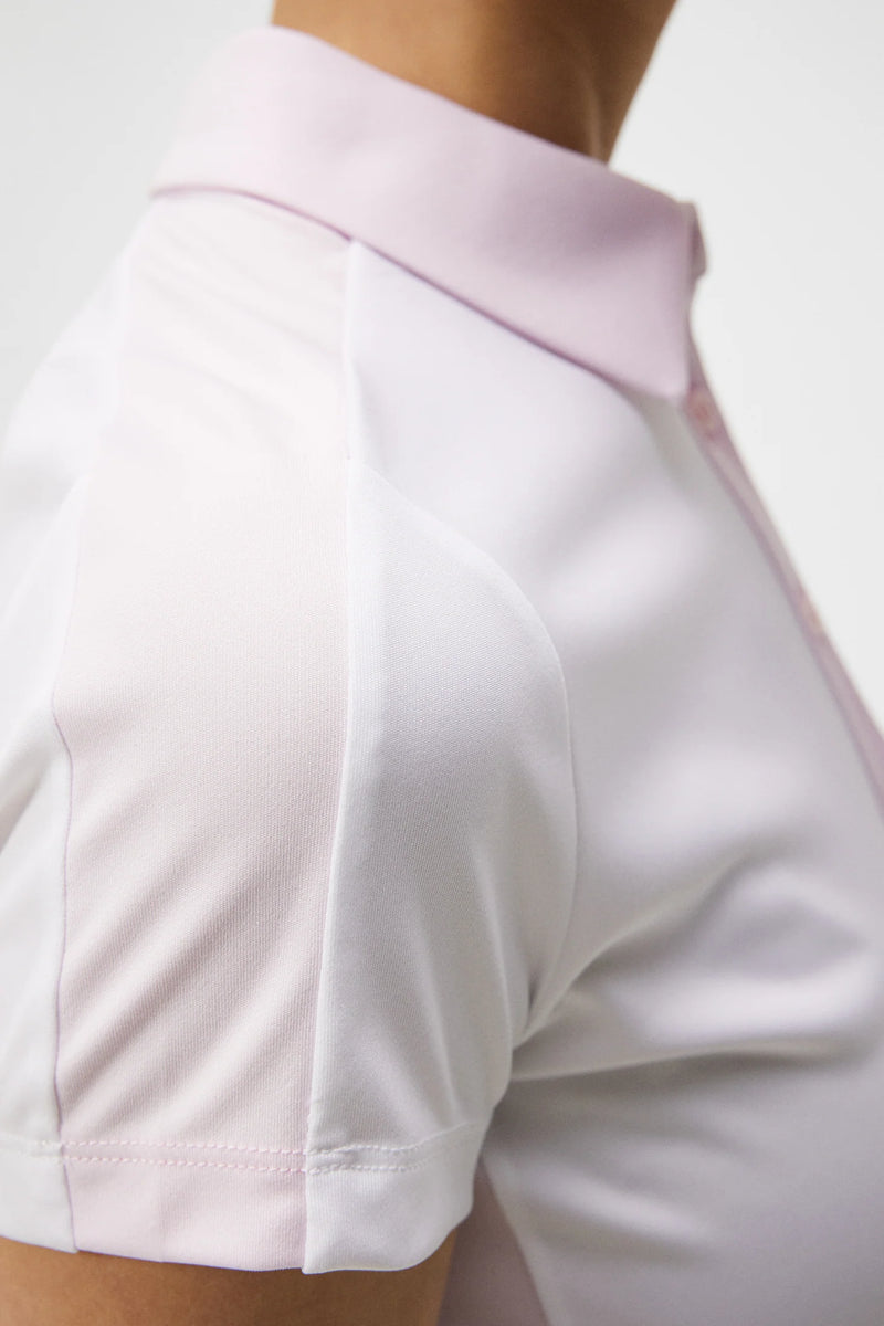 Brand New! J.Lindebergb Women's Jada Polo: White
