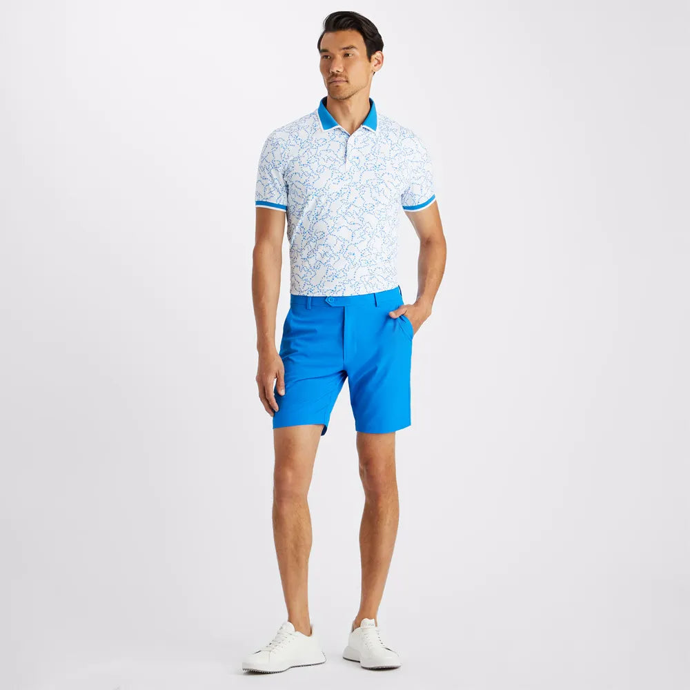 G/Fore Men's Star Dust Tech Jersey Golf Polo: Racer