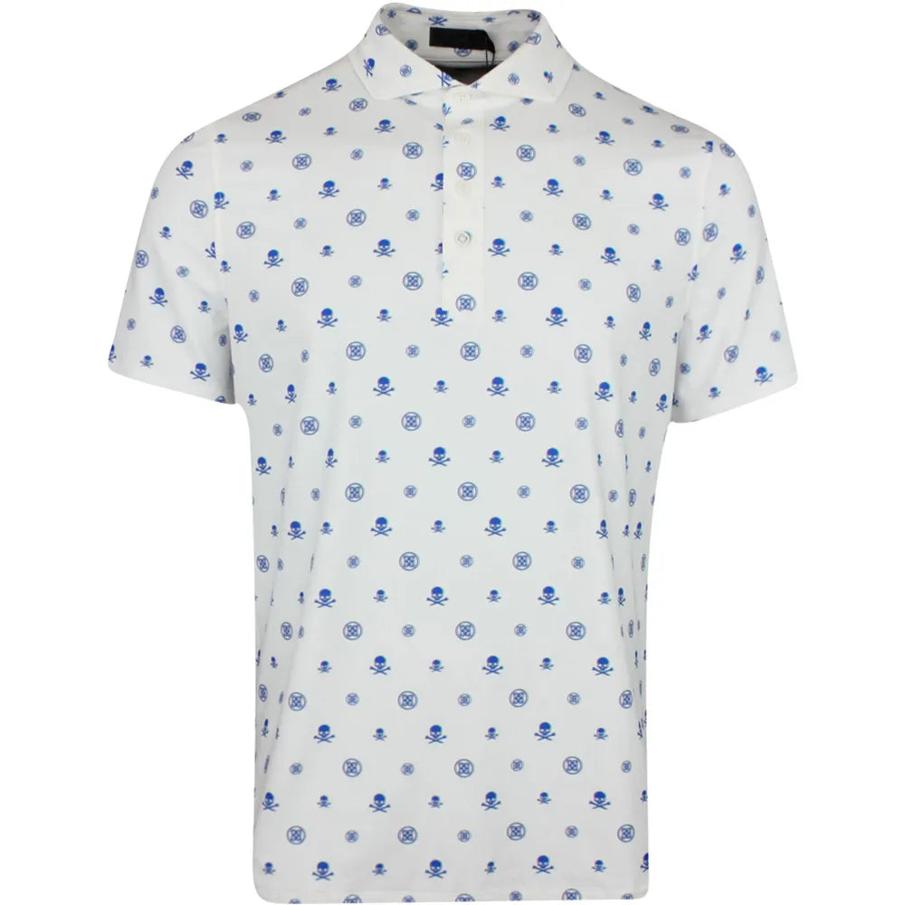 G/Fore Men's RGB Tech Jersey Golf Polo: Snow