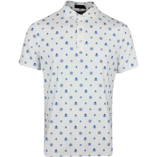 G/Fore Men's RGB Tech Jersey Golf Polo: Snow