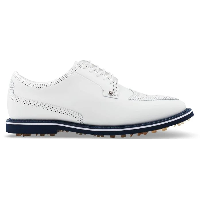 Brand New! G/Fore Men's Brogue Gallivanter Golf Shoes - Snow/Twilight