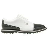 Brand New! G/Fore Men's Cap Toe Gallivanter Golf Shoes: Snow/Charcoal