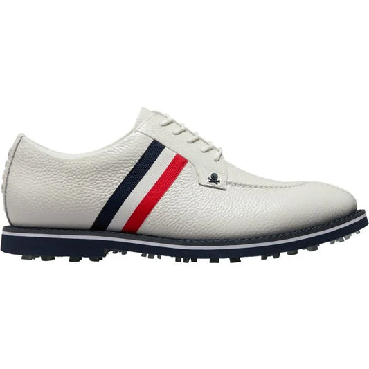 Brand New! G/Fore Men's Gallivanter Split Toe Grosgrain Leather Golf Shoes: Snow