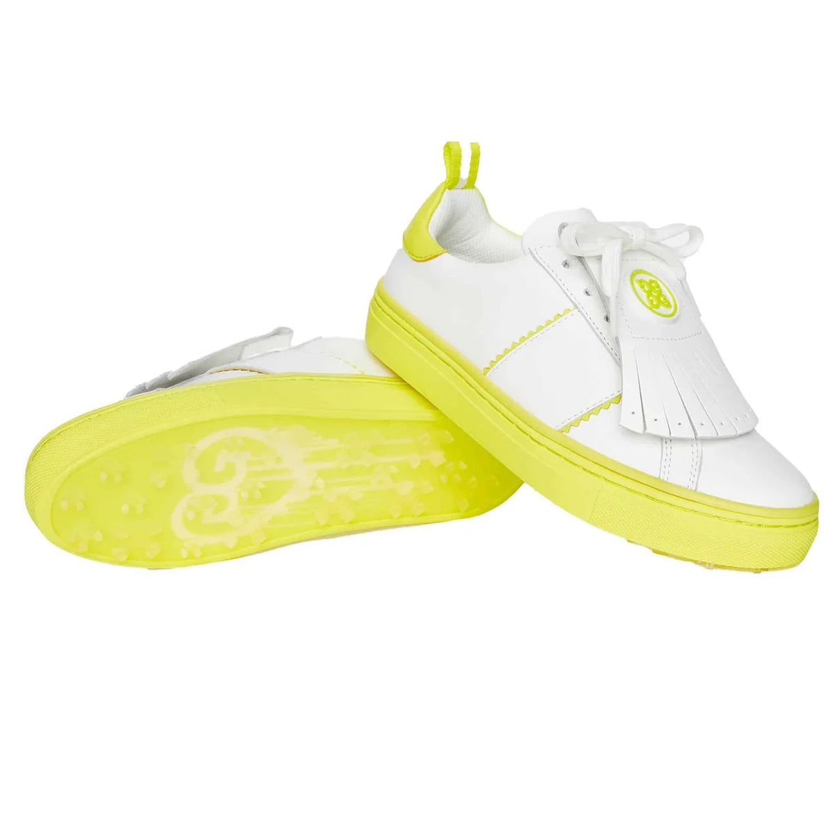 Brand New! G/Fore Women's Contrast Accent Kiltie Durf Golf Shoes: Solar