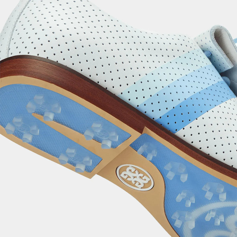 Brand New! G/Fore Women's Gallivanter Leather Luxe Sole Kiltie Golf Shoes - Snow