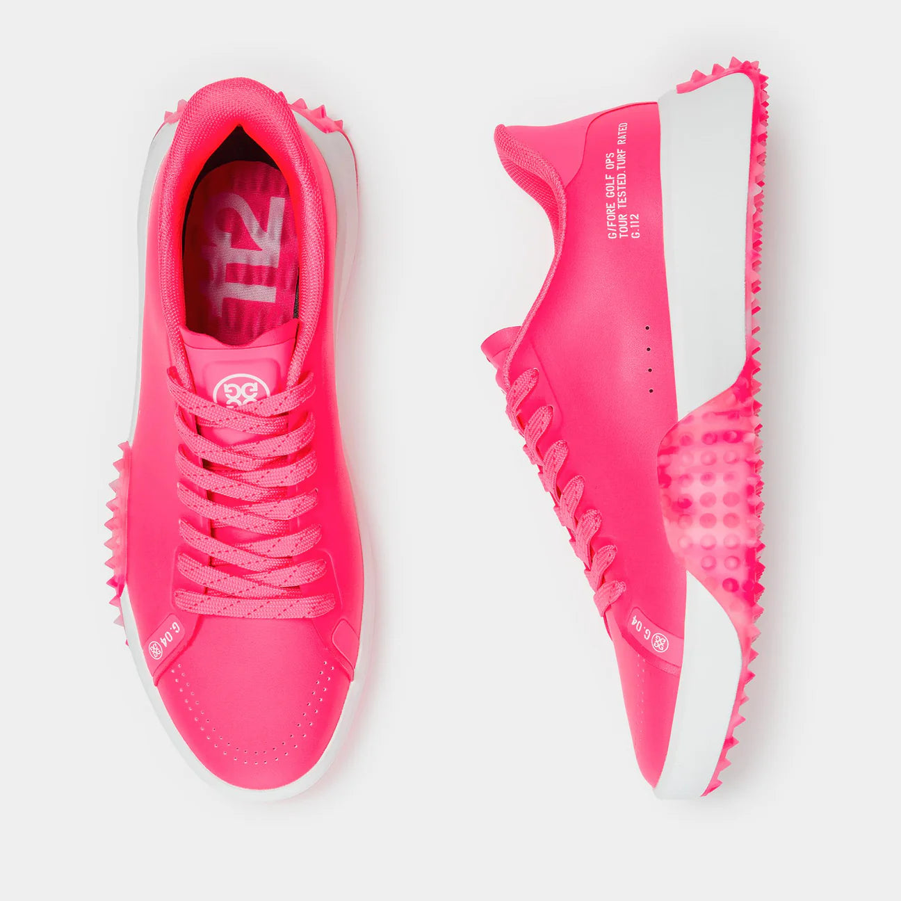 Brand New! G/Fore Women's G.112 Cameo Sole Golf Shoes - Knockout Pink