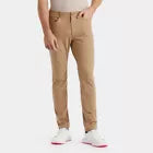 G/Fore Men's Tour 5 Pocket 4-Way Stretch Straight Leg Golf Pants: Fawn