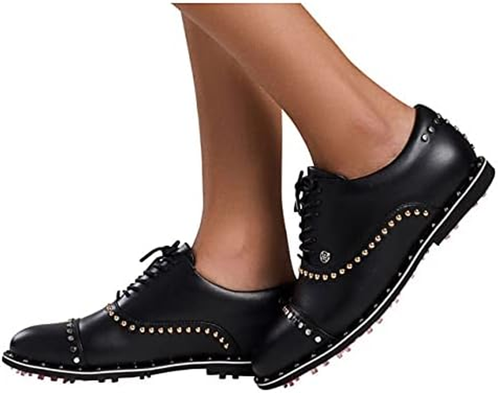 Brand New! G/Fore Women's Welt Stud Gallivanter Golf Shoes - Onyx