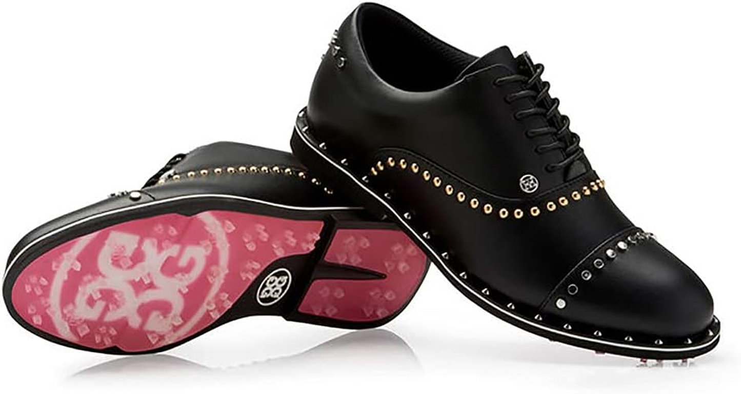 Brand New! G/Fore Women's Welt Stud Gallivanter Golf Shoes - Onyx