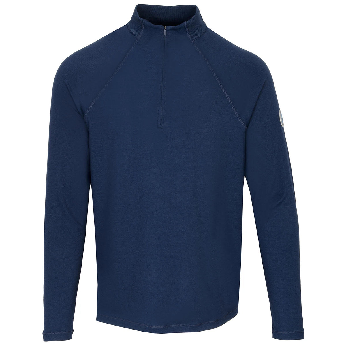 Brand New! G/Fore Men's Mélange Luxe Quarter Zip Mid Layer: Twilight