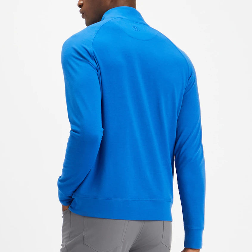 G/Fore Men's Lux Staple Mid Quarter Zip: Ultramarine