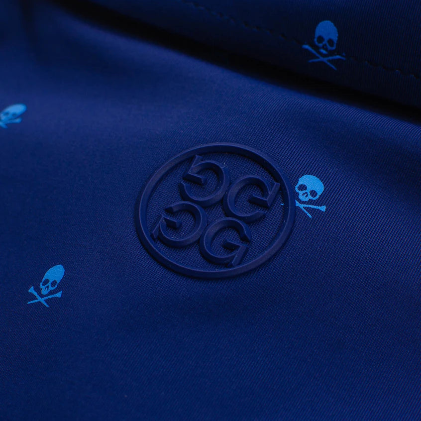 Brand New! G/Fore Men's Mini Skull & T's Button Down Polo: Blue Print