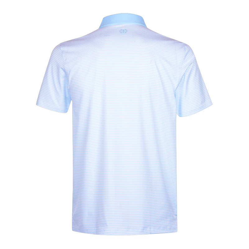 G/Fore Narrow Stripe Polo Shirt: Capri