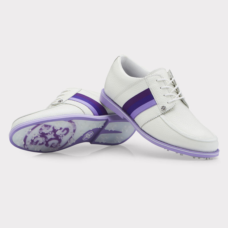 Brand New! G/Fore Women's Grosgrain Gallivanter Golf Shoes - Snow/Amethyst