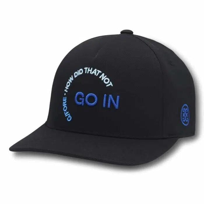 G/Fore "How Did That Not Go In" Snapback Golf Hat - Onyx