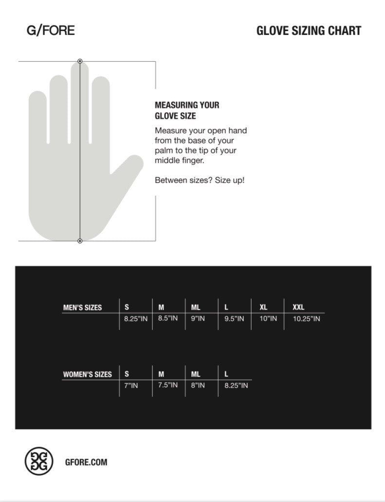 G/Fore Women's Collection Golf Gloves: Blossom, Left AND Right Hand