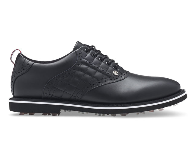 G/Fore Men's Quilted Saddle Gallivanter Golf Shoes: Onyx