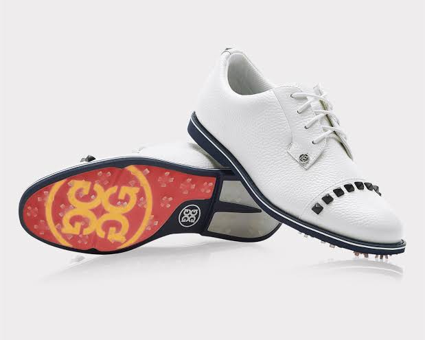 G/Fore Women’s Stud Cap Toe Gallivanter Golf Shoes: Snow